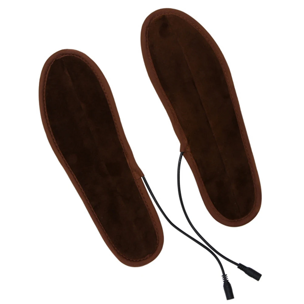 1 пара, унисекс, мягкая, морозостойкая, usb зарядка, электрическое отопление, стелька, грелка для ног, перезаряжаемая, нагреватель, колодки, подошва ortopedia Pad