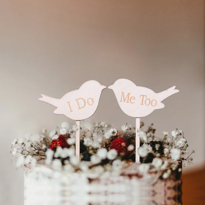 1 шт. свадебный торт Топпер Дерево Mr& Mrs просто декоративные фигурки Жених невесты DIY украшения для свадебного торта помолвка вечерние принадлежности
