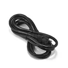 Кабель питания для проектора, 20 шт., 1,5 м, 2 м, 10 футов, 14AWG, вилка стандарта США, удлинитель питания IEC C13 переменного тока для блока питания, светодиодный светильник для 3D-принтера Antminer