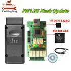 Диагностический сканер OPCOM 2021, 1,99, 1,95, 1,70, PIC18F458 FTDI, OPCOM, OBD 2, CAN-BUS, для Opel, OP COM