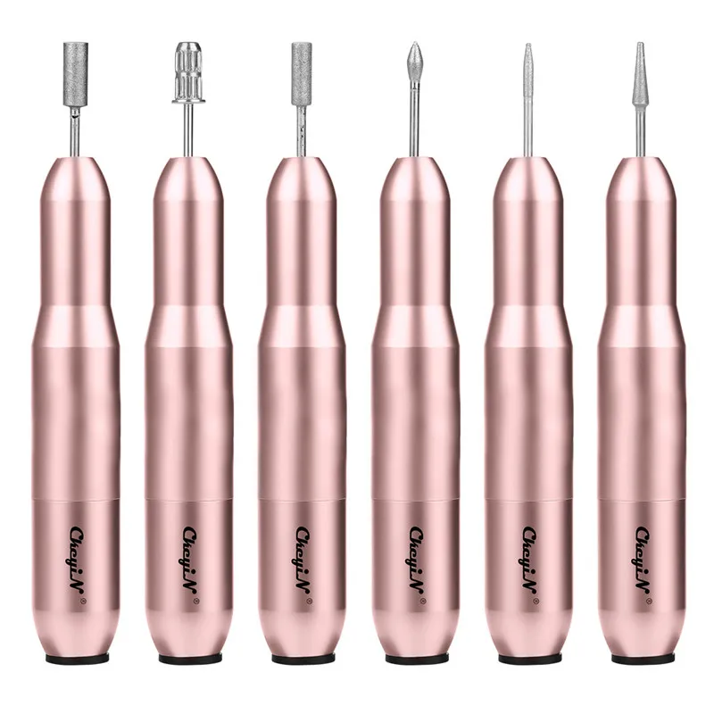 Профессиональный маникюрный аппарат 6 шт./компл. портативный алюминиевый сплав