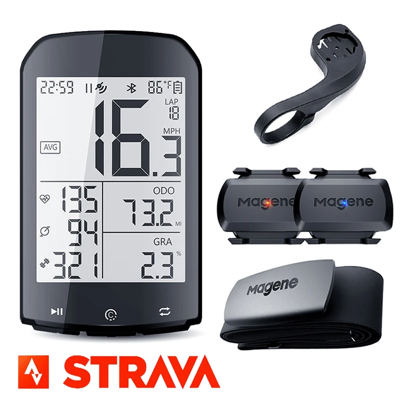 

CYCPLUS M1 GPS Bicycle Computer Wireless Bike Odometer Ant+ Magene Cadence Sensor For Garmin Igpsport Bryton Cycling Speedometer