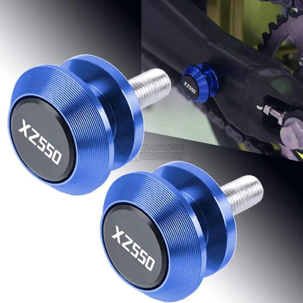

For Yamaha XZ550 XZ 550 1982 1983 1984 1985 1986 Accessories Motorcycle 6MM CNC Aluminum Swingarm Spools Stand Screws Slider