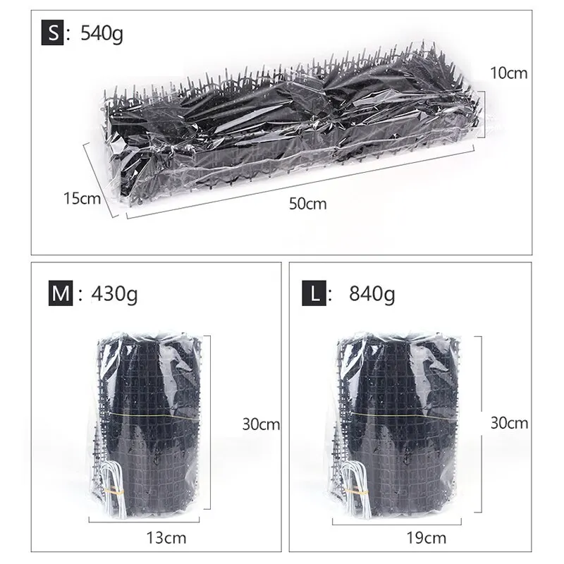 

Balcony Cat-Proof Net Plastic Thorn Pad For Gardening And Flower Repelling Animals Repellent Net Plastic Pet Cat-Stab-Proof Mat