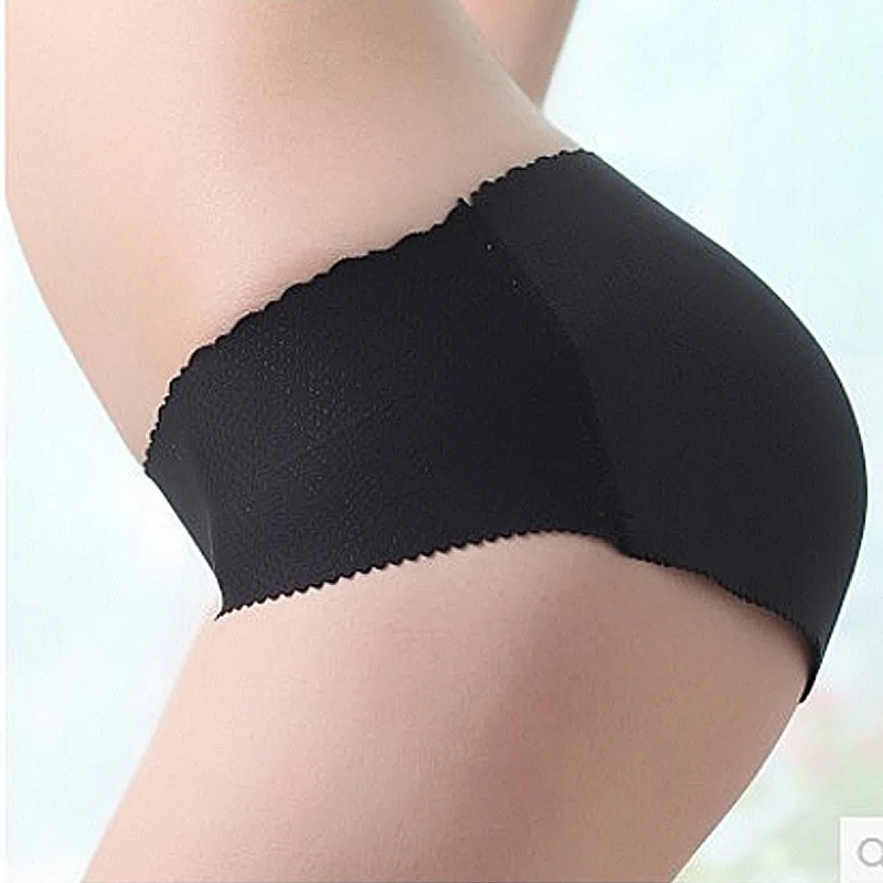 Бесшовные дышащие трусики пуш ап с подкладкой для ягодиц|Женские трусики| |