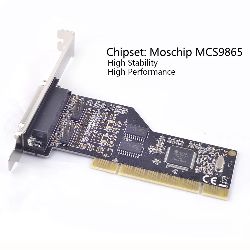 Последовательный параллельный адаптер PCI 2 порта DB9 RS232 DB25 25-контактный кабель