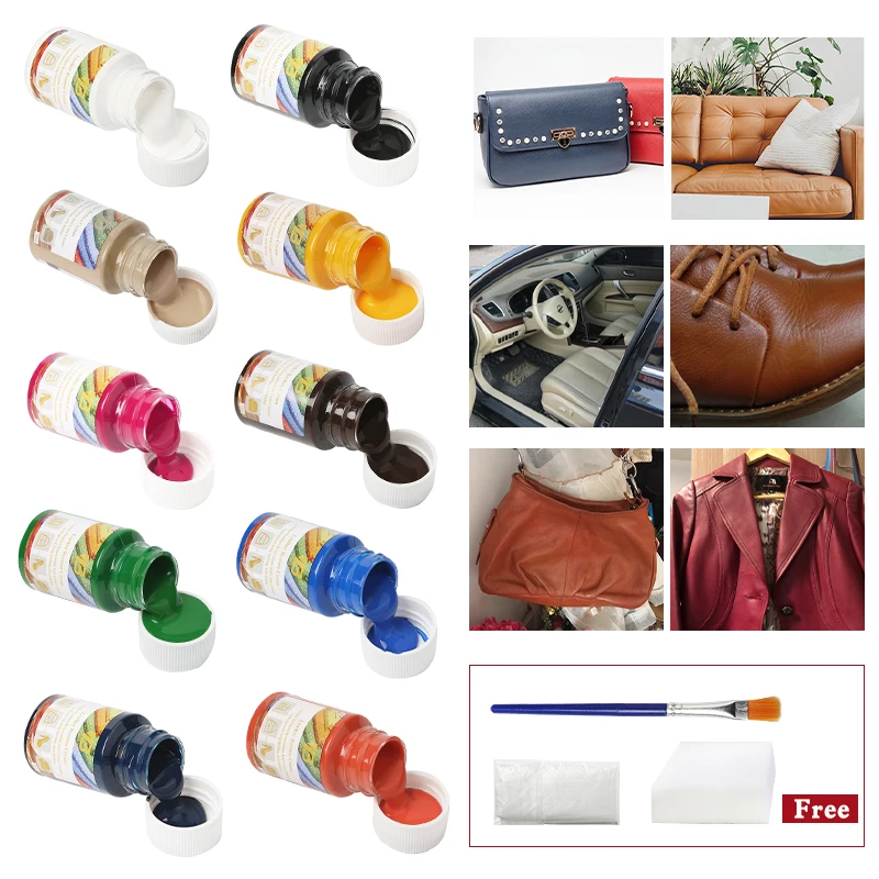 

Car Seat Care Kit Liquid Leather Skin Refurbish Repair Tool For Shoe CarSeat Sofa Coats Holes Scratch Crack