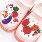 1 шт., подвеска для обуви в виде гриба, моркови