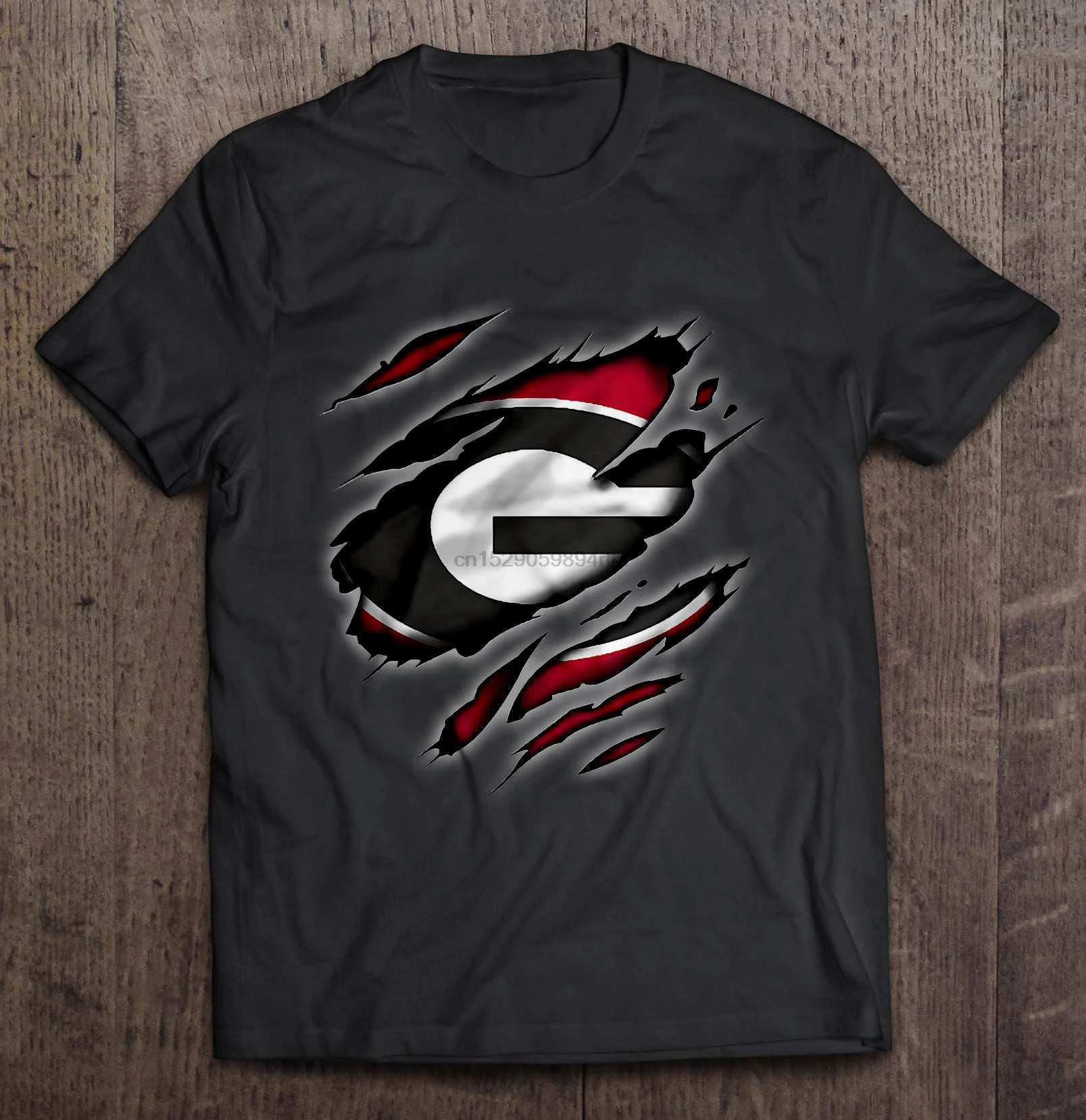 Мужская забавная футболка модная Джорджия бульдог внутри меня женская