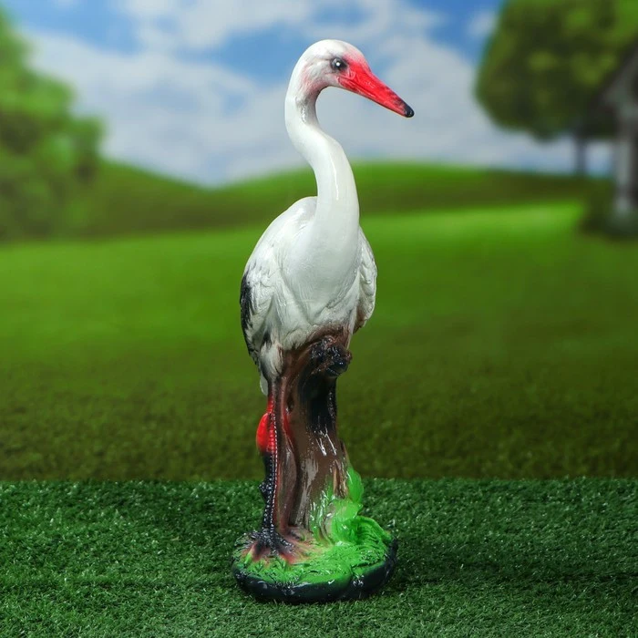 Садовая фигура &quotАист&quot разноцветный 34 см | Дом и сад