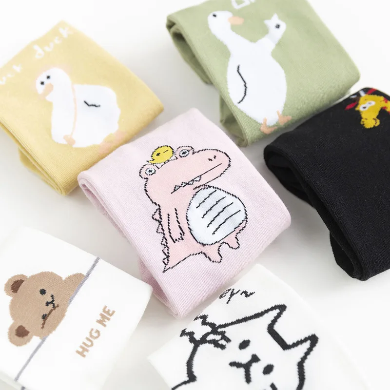 10 штук = 5 пар новые носки для малышей с героями мультфильмов женские тапки женщин