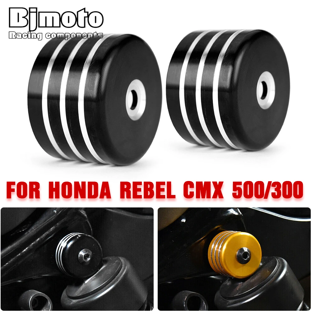 

For Honda REBEL CMX 500 300 CMX500 CMX300 2017 2018 2019 2020 Rear Shock Absorbers Decorative Cap Guard Cover