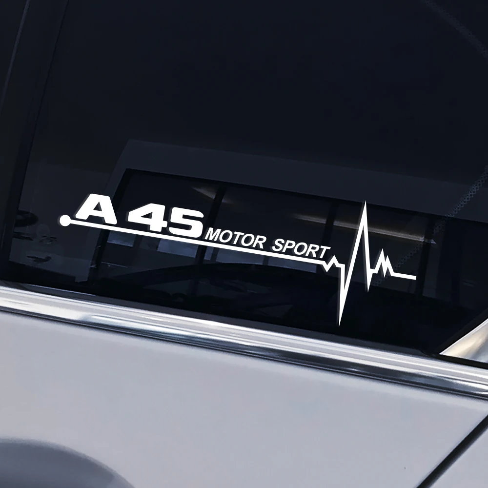 Наклейки на боковые окна для Mercedes Benz W124 W203 W204 A35 A45 C43 C63 CL CLA35 E63 S63 SLS 2 шт.