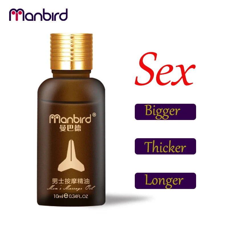 Смазка Manbird для увеличения полового члена смазка пениса крем роста масло