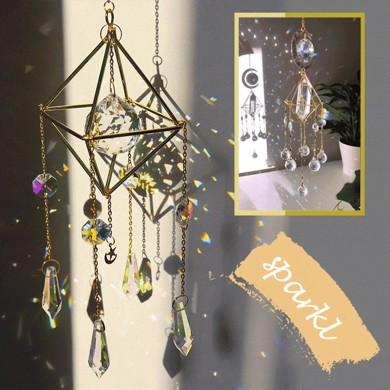 

Clear Rainbow suncatcher Crystal Ball Prism Crystal Pendants for Home,Office,Garden Decoration
