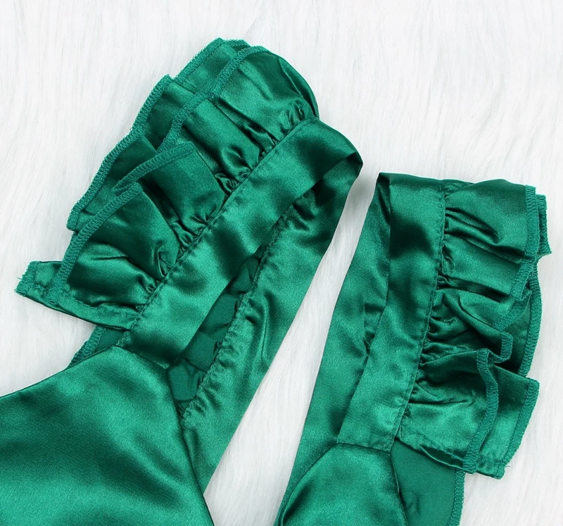 Женский пижамный комплект с оборками для сна и отдыха новинка 2019 Сексуальная