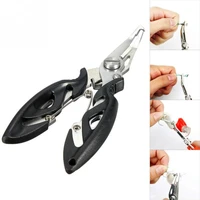 2020 new fishing plier scissor braid line lure cutter hook remover tackle tool cutting fish use scissors fishing pliers