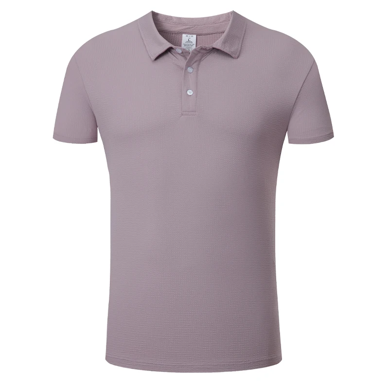 

Breathable Leisure Shirts New Golf Tennis Badminton Running Short Sleeves Basketball Gym Lapel Shirt Men Sports 2021 Fashion T