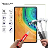 tempered glass for huawei matepad pro 10 8 inch tablet screen protector ultra clear full coverage protective film