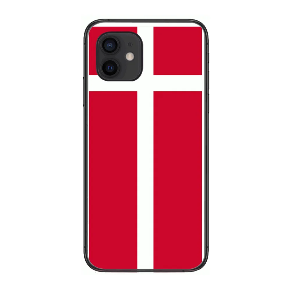 

National Flag Patriotism Style Phone Case cover For iphone 12 pro max 11 8 7 6 s XR PLUS X XS SE 2020 mini black cell shell