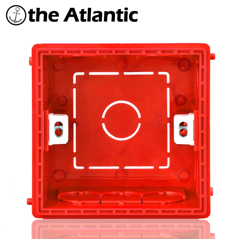 Настенная Монтажная коробка для кассеты переключатель распределительная 86 типа