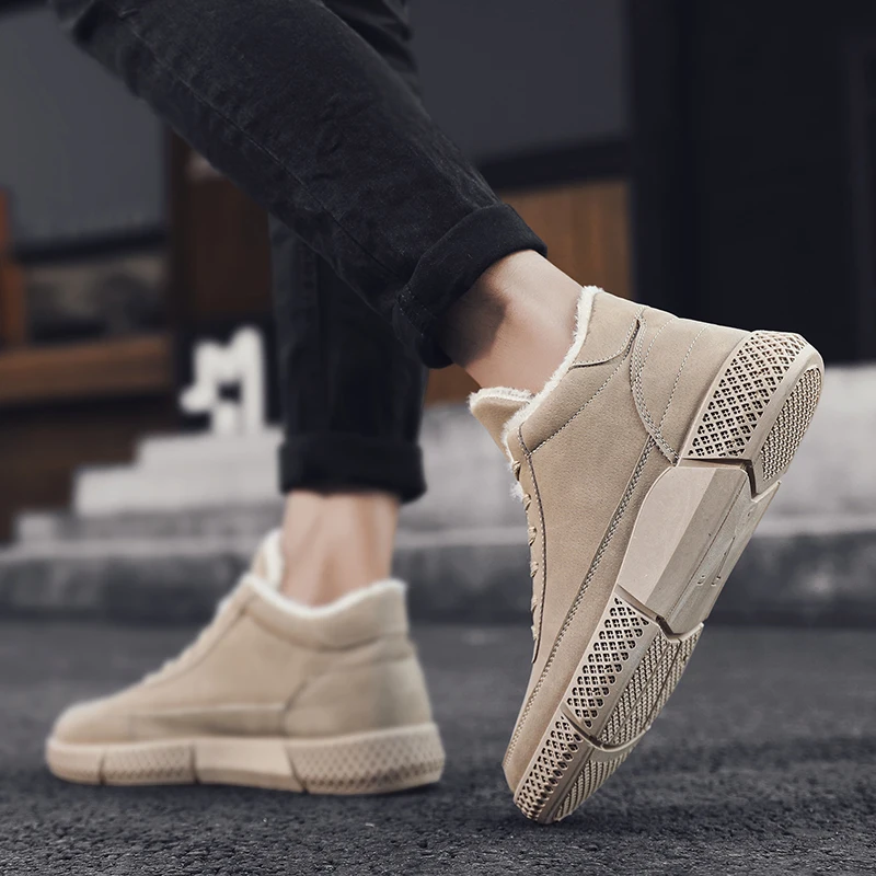 

Men Winter Shoes Male Casual Shoes Chaussure Homme Plush Warm Sneakers Comfortable Sapato Tenis Masculino Adulto Krasovki Men