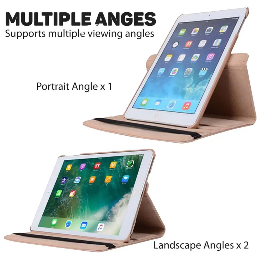 360 чехол вращающийся на градусов для нового iPad 7th Gen 10 2 &quot2019 pu кожаный Авто спящий