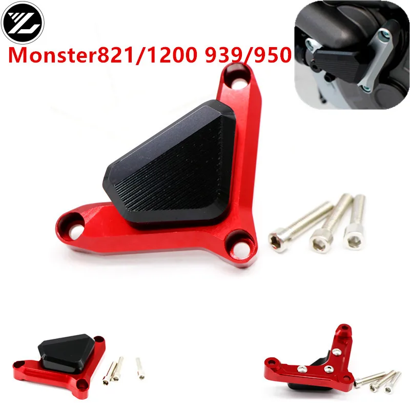 CNC алюминиевая рама мотоцикла ползунок защита от ударов для Ducati monster1200 monster821