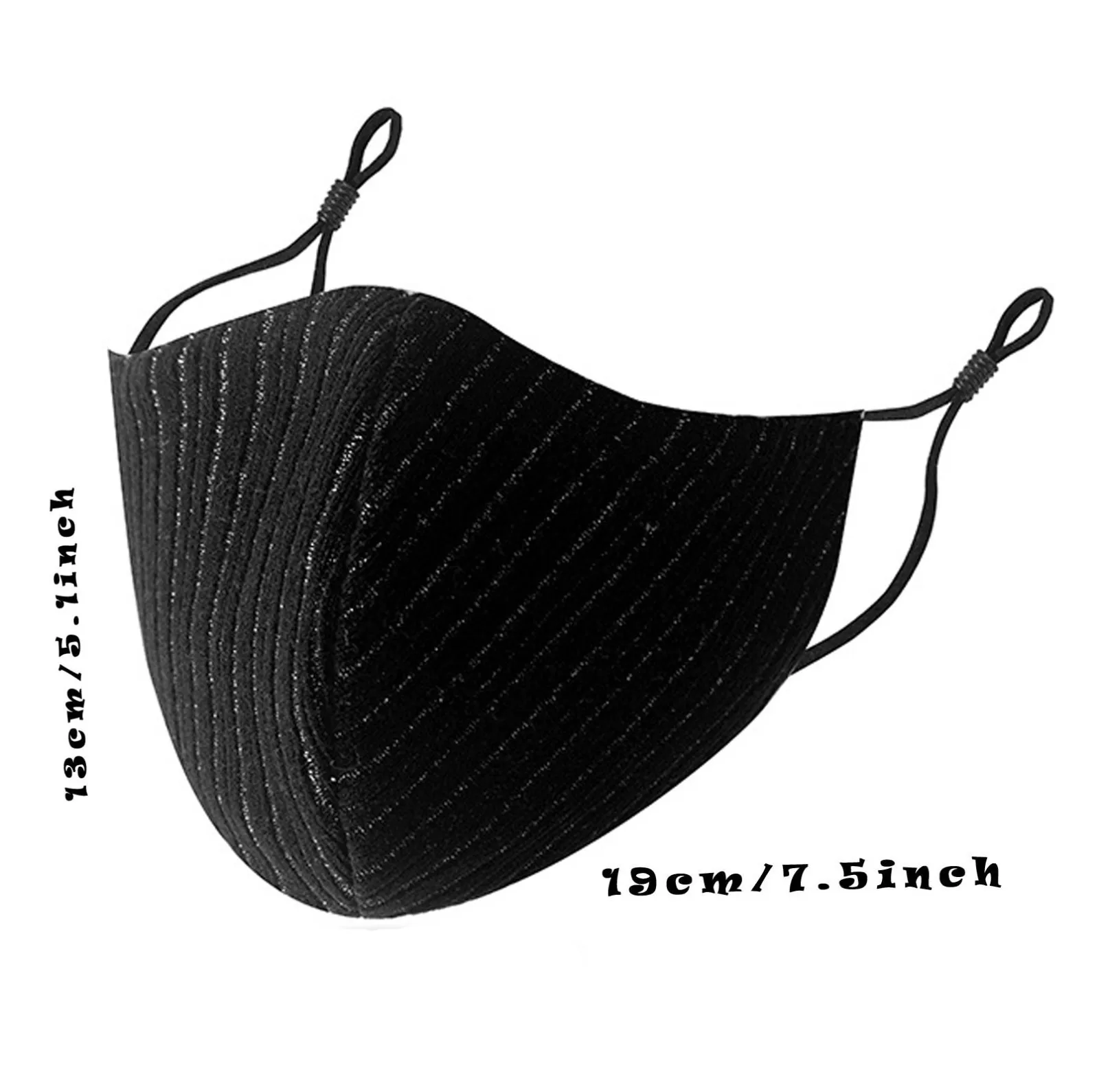 

Embroidery Adult Face Masks Cycling Protect Outdoor Warmth Cotton Doublelayer Maske Dustproof Breathable mascarilla masque