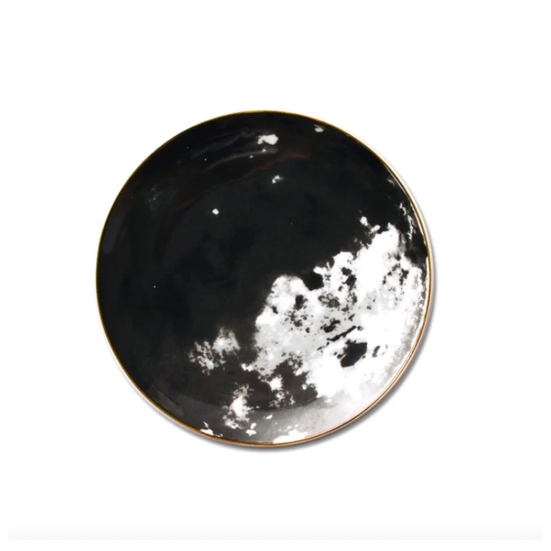 Тарелка для салата столовое блюдо тарелки в скандинавском стиле стейков