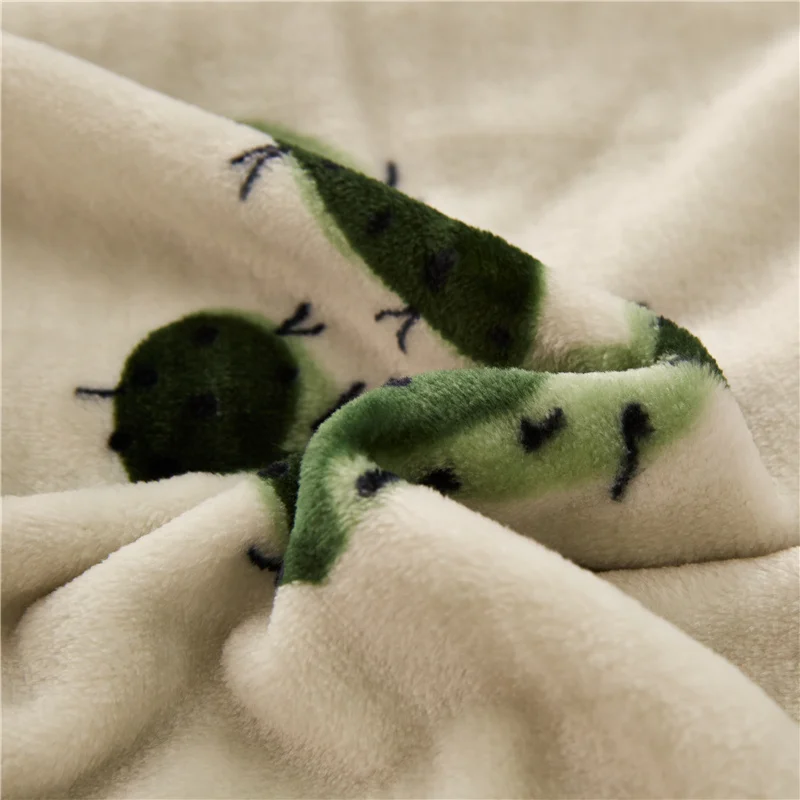 Одеяла С КАКТУСОМ и Стёганые одеяла роскошные мягкие фланелевые для двуспальной