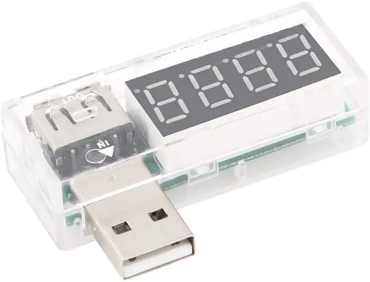 

USB Charger Doctor - In-line Voltage and Current Meter Led Display