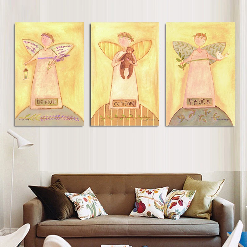 Олень с обнаженной женщины настенный Арт холст живопись скандинавские плакаты