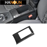 center console armrest box frame decoration cover trim for audi a3 8v 2014 2018 abs carbon fiber style car styling modified