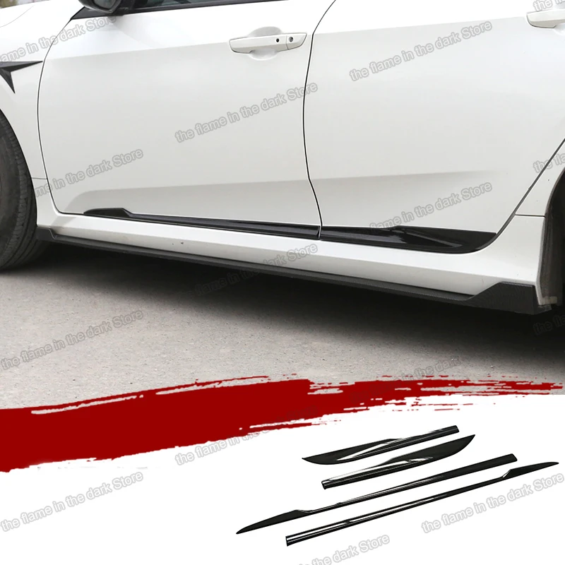 Lsrtw2017 авто Стайлинг Комплект кузова двери отделки края украшения хром для Хонда