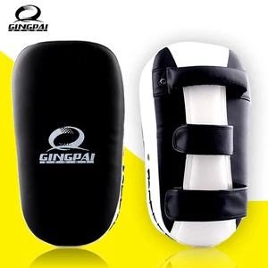 Горячая Распродажа ММА Муай Тай и тхэквондо пробивая кривая колодки из искусственной кожи Санда Тхэквондо кикбоксинг ног цель бокса руки ноги дуговая мишень