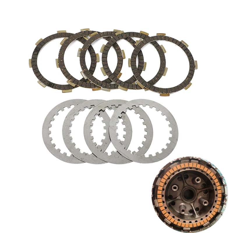 

Сцепление пластина фрикционного диска, комплект сталей для Honda CG125 1977-2007 XR125L 2003-2008, аксессуары для мотоциклов