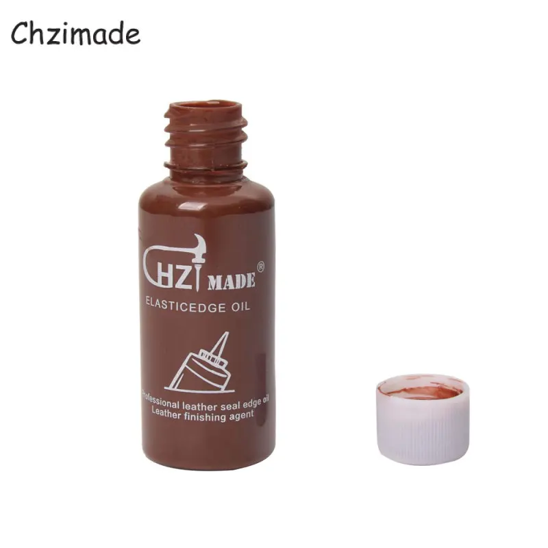 

Chzimade 10Pcs 30ML Leather Edge Paint Oil Dye Highlights Professional Paint Set Diy Leather Craft Liquid Art Decoration