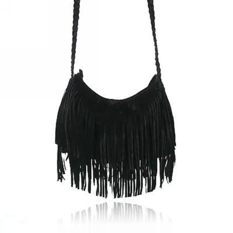 2019 HOT Fashion Women's Shoulder Bag Bohemian Fringe Woven Large Capacity Messenger handbag | Багаж и сумки