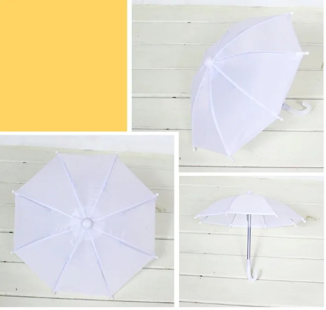 Красочный мини-зонт дождевик для шарнирной куклы 1/6 1/4 1/3 18 дюймов 16 аксессуары