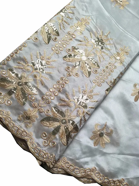 Высокое качество Джордж белая кружевная ткань Африканская французская сетка