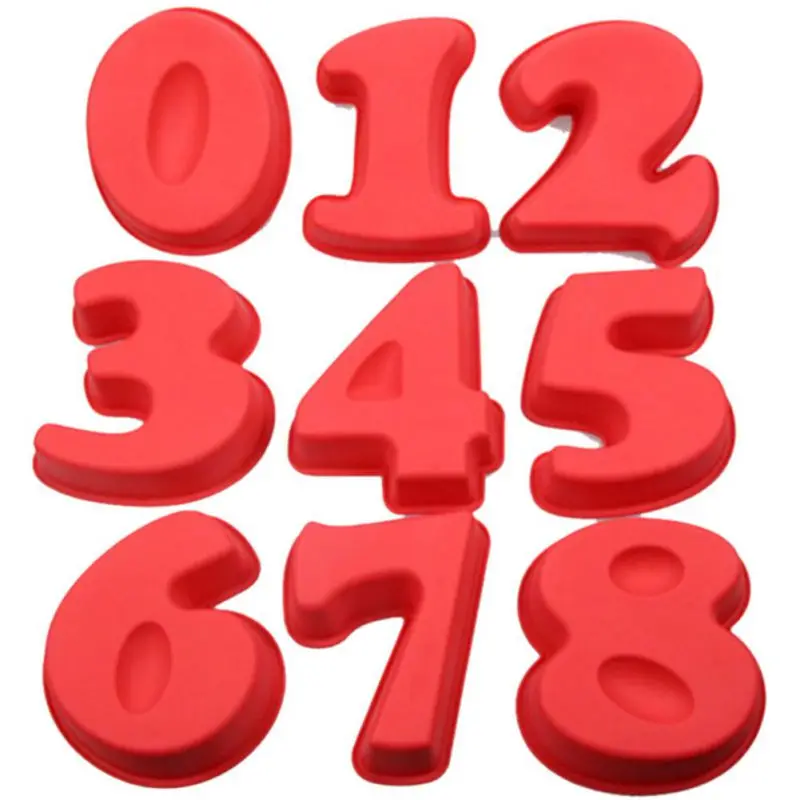 DIY большое количество форма выпечки инструменты силиконовые формы для дня