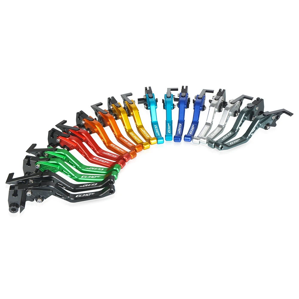 

Motorcycle Accessories Handlebar Grips Handle Hand Short Brake Clutch Levers For Yamaha G310R G 310R 2017-2018 2019 2020 2021