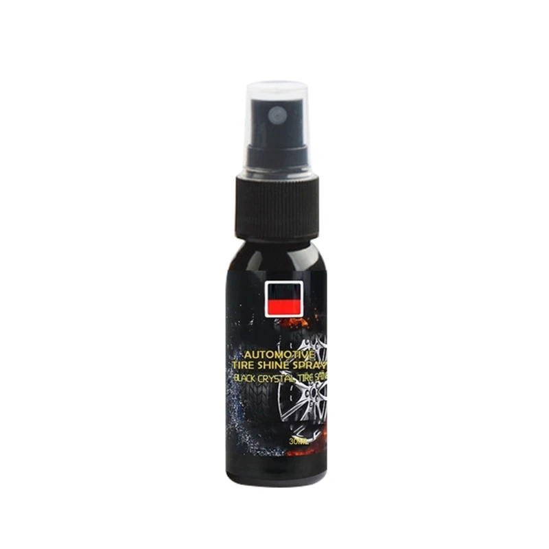 

30ml Car Polish Spray Tires Coating Protectant Auto Wheel Rim Cleaning Agent Multipurpose Cleaner Liquid 85DF