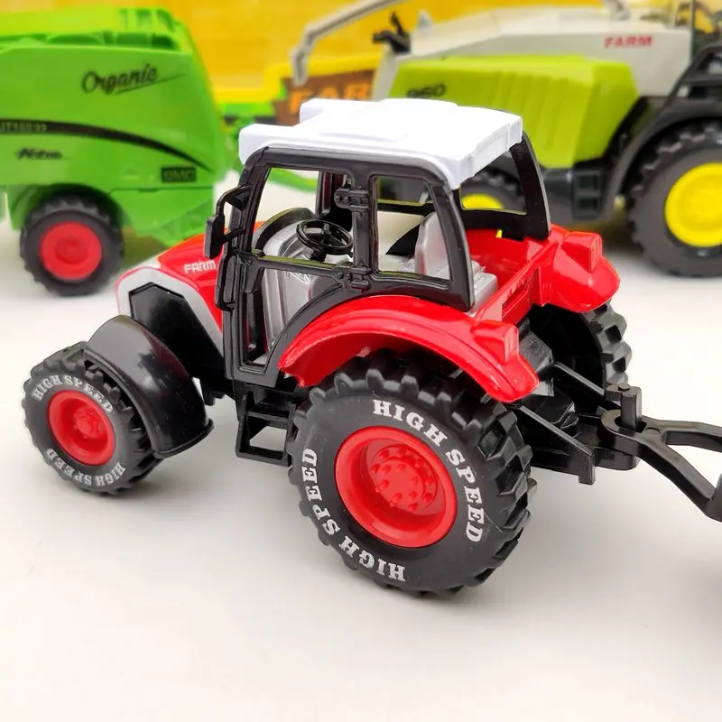 

Miniature Harvester Farm Truck Set High speed Diecast Metal Models Toys Gifts Collection B 1:42