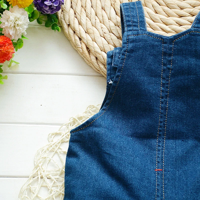 Джинсовый комбинезон для младенцев в ковбойском стиле | Мать и ребенок