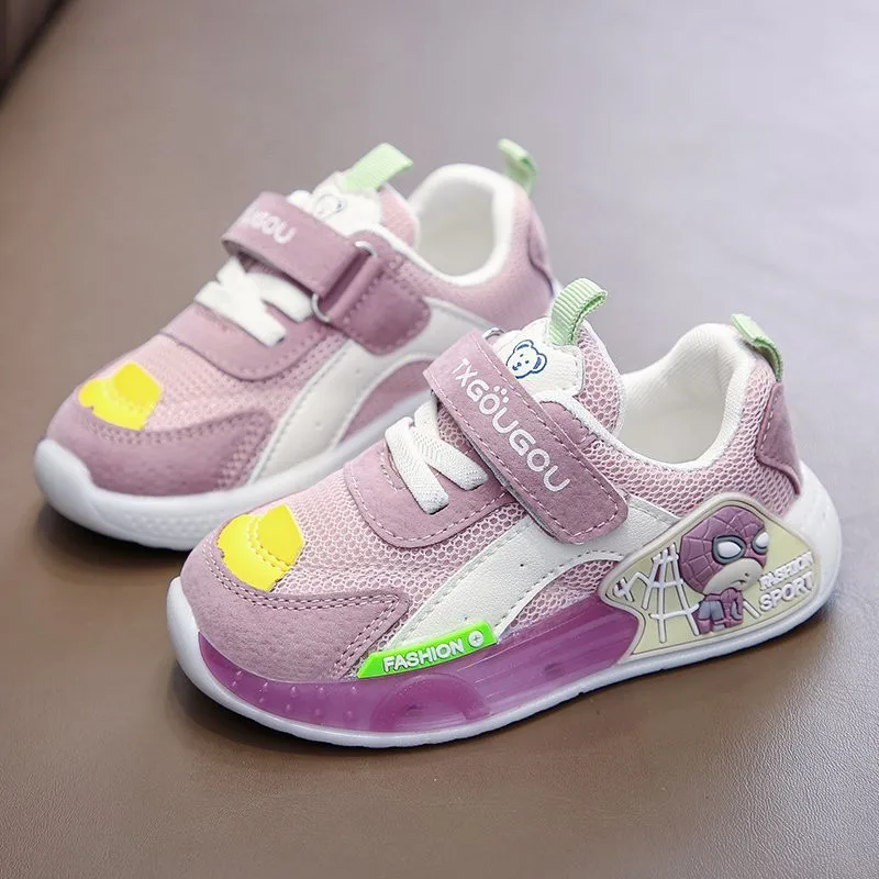 

Boys' Shoes Spring 2021 New Mesh Breathable Non-slip Girls Functional Shoes Children's Baby Casual Children's Sports Shoes