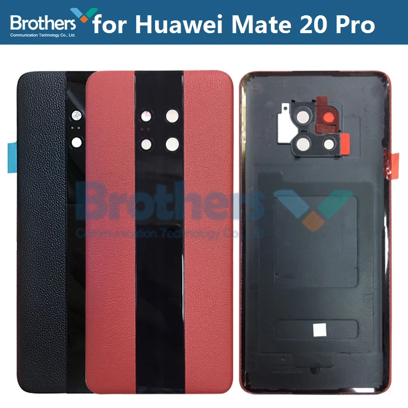 Батарея Корпус для huawei Коврики 20 Pro Батарея двери с Камера объектив для huawei Коврики 20 RS Porsche сзади чехол задняя Корпус