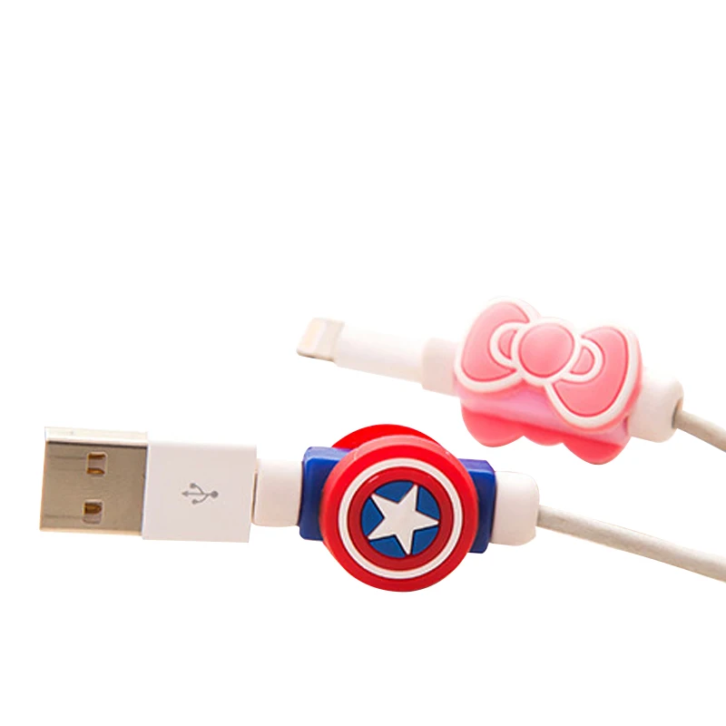 Женский чехол зарядный кабель для наушников защита от повреждений катушки