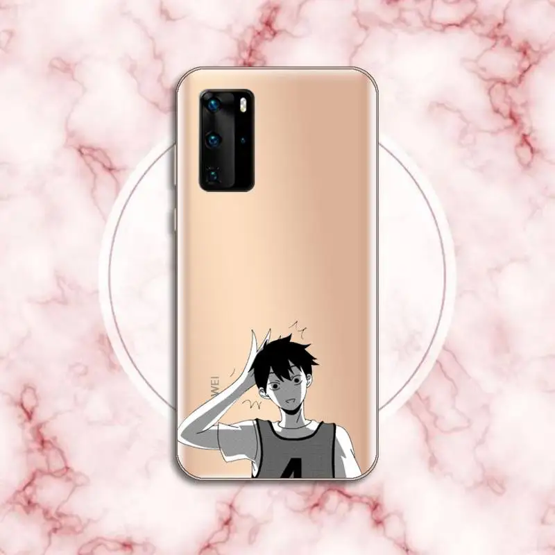 

Haikyuu volleyball anime Phone Case Transparent for Huawei P honor 8 10i 20 30 40 smart 2019